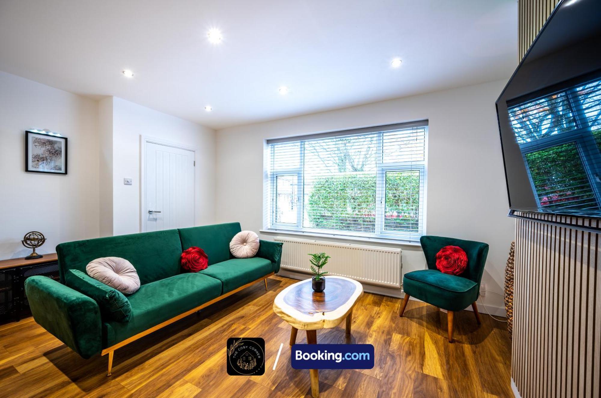 曼彻斯特Cosy 3-Bed House, Garden & Free Parking In Stretford公寓 外观 照片
