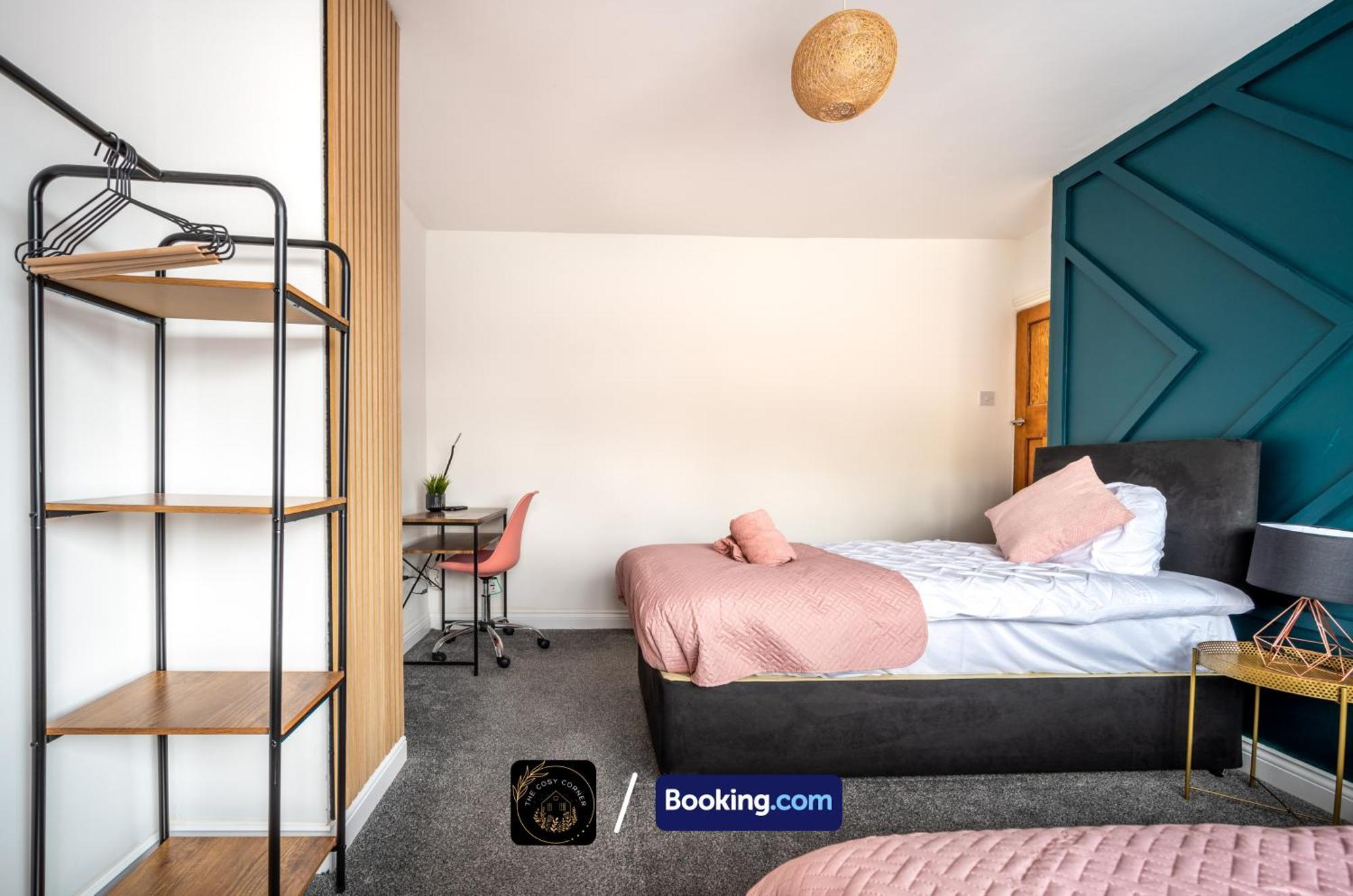 曼彻斯特Cosy 3-Bed House, Garden & Free Parking In Stretford公寓 外观 照片